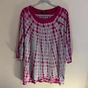 Women’s gently used JNY 3/4 sleeve length top, size 1x